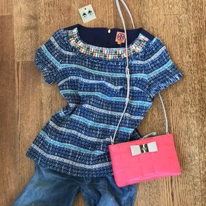 Tory Burch Joan Top NWOT
